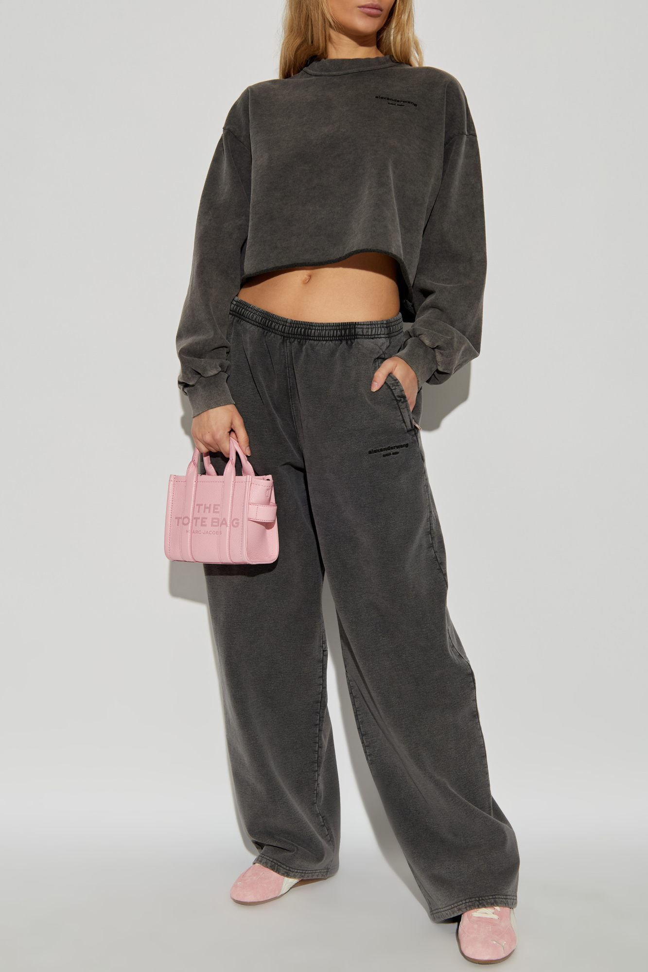 Alexander Wang Sweatpants with embroidered logo | Women's